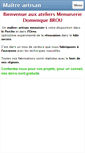 Mobile Screenshot of menuiserie-brou.com